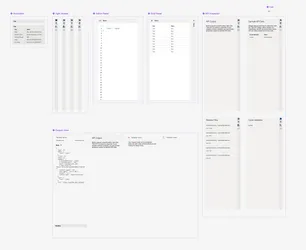 I created a series of stateful components that had their own internal logic so elements like panels would switch properly no matter where they were used.