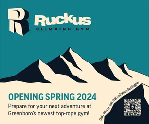 A digital ad I created for an outdoor climbing publication promoting opening day.